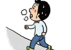 息切れがする